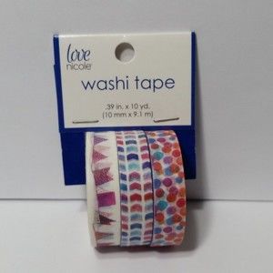 Washi Tape Flags Arrows Dots Craft Tape